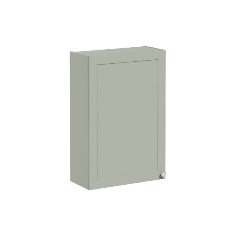 Vitra Root Classic 68593 Üst Ünite, 55 cm, Dar, Mat Retro Yeşil, Sol